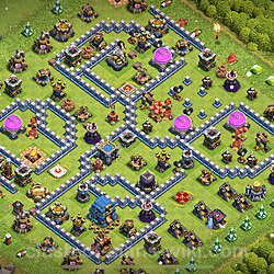 Full Upgrade TH12 Base Plan with Link, Copy Town Hall 12 Max Levels Design 2024, #1527