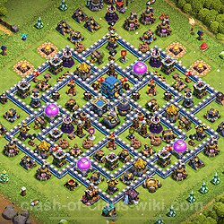 Base plan (layout), Town Hall Level 12 for trophies (defense) (#1759)