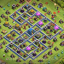 Base plan (layout), Town Hall Level 12 for trophies (defense) (#1764)