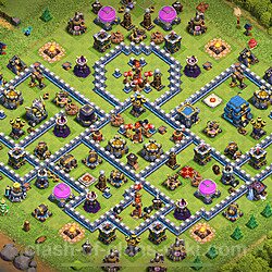 Base plan (layout), Town Hall Level 12 for trophies (defense) (#2121)