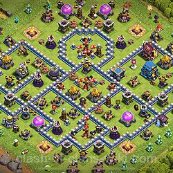 Base plan (layout), Town Hall Level 12 for trophies (defense) (#2121)