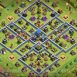 Base Hôtel de ville Niveau 12 pour la défense (#2744)