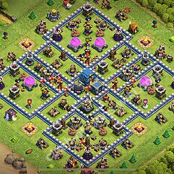 Base plan (layout), Town Hall Level 12 for trophies (defense) (#2744)