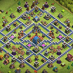 Base plan (layout), Town Hall Level 12 for trophies (defense) (#3319)