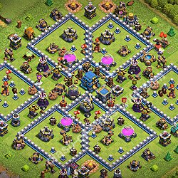 Base plan (layout), Town Hall Level 12 for trophies (defense) (#3427)
