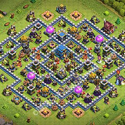Base plan (layout), Town Hall Level 12 for trophies (defense) (#3608)
