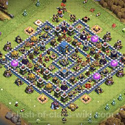 Base plan (layout), Town Hall Level 12 for trophies (defense) (#804)