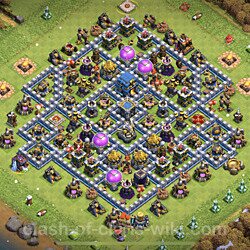 Base plan (layout), Town Hall Level 12 for trophies (defense) (#820)