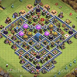 Base plan (layout), Town Hall Level 12 for trophies (defense) (#853)