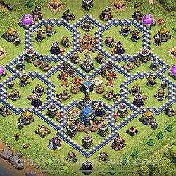 Base plan (layout), Town Hall Level 12 for trophies (defense) (#919)