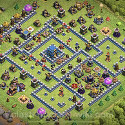 Base plan (layout), Town Hall Level 12 for trophies (defense) (#920)