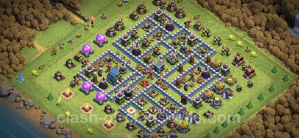 Municipio livello 12 Anti Tutto + Link - Miglior Disposizione Villaggio per Difesa COC TH12, #6