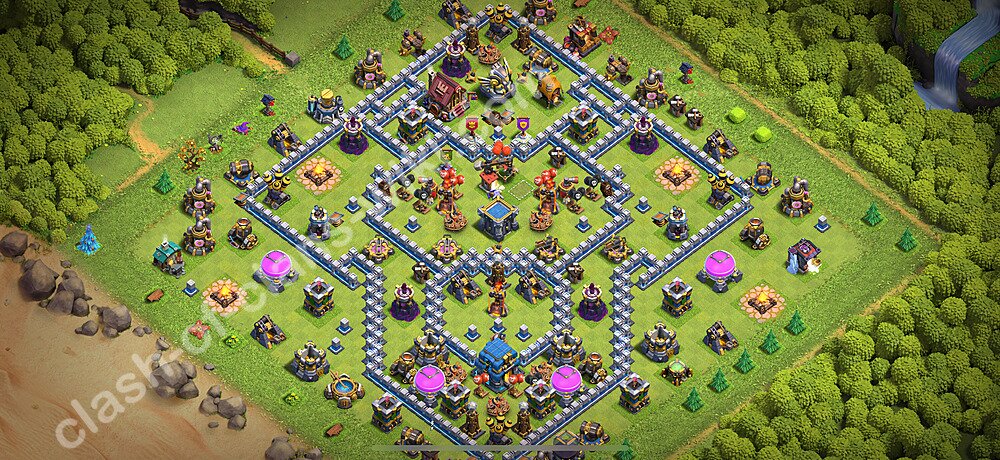 Anti Dragon BB12 Köy Düzeni Kopyalama Linki, Efsane Ligi, Kopyala Belediye Binası 12 Anti Hava 2026, #921