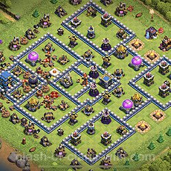 Base plan TH12 Max Levels with Link for Farming 2023, #1272