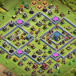 Diseño de aldea para Ayuntamiento nivel 12 para farming (#2746)