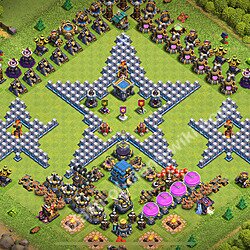 Diseño de aldea para Ayuntamiento nivel 12 troll (#1196)