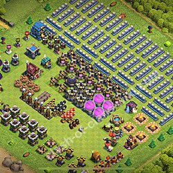 Diseño de aldea para Ayuntamiento nivel 12 troll (#1516)