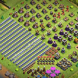 Base plan (layout), Town Hall Level 12 Troll / Funny (#3557)