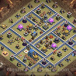 Base plan (layout), Town Hall Level 12 for clan wars (#1105)