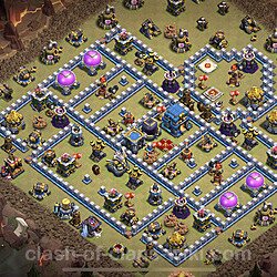 Base plan (layout), Town Hall Level 12 for clan wars (#1160)