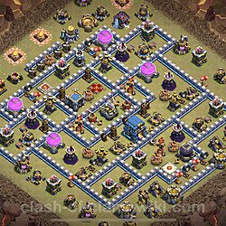 Base plan (layout), Town Hall Level 12 for clan wars (#1202)