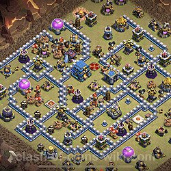 TH12 Max Levels War Base Plan with Link, Copy Town Hall 12 CWL Design 2023, #1302