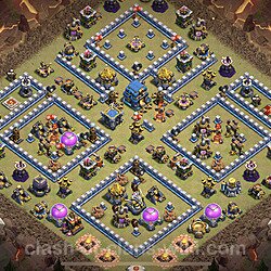 Base plan (layout), Town Hall Level 12 for clan wars (#1327)
