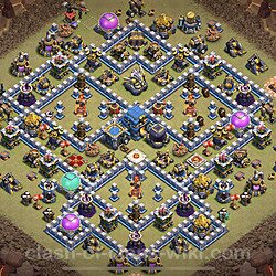Base plan (layout), Town Hall Level 12 for clan wars (#1367)