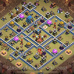 Die Clan War Base RH12 + Link 2024 - COC Rathaus Level 12 Kriegsbase (CK / CW), #1633