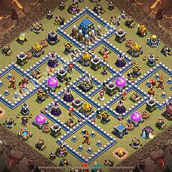 トロフィーコレクションの基本計画タウンホールレベル12, 異形2122