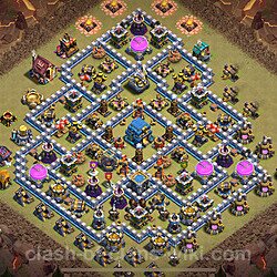 Base plan (layout), Town Hall Level 12 for clan wars (#2401)