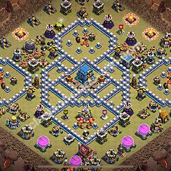 トロフィーコレクションの基本計画タウンホールレベル12, 異形2731