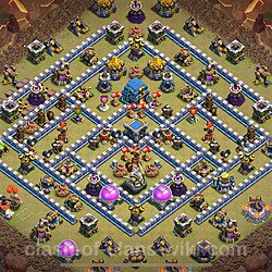 Base plan (layout), Town Hall Level 12 for clan wars (#2821)