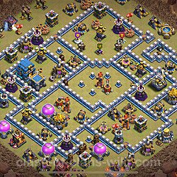 Base plan (layout), Town Hall Level 12 for clan wars (#2824)