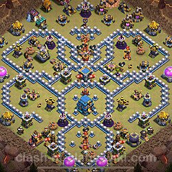 Base plan (layout), Town Hall Level 12 for clan wars (#2826)
