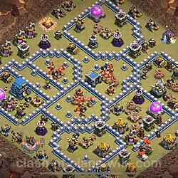 Base plan (layout), Town Hall Level 12 for clan wars (#2828)