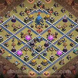 Base plan (layout), Town Hall Level 12 for clan wars (#2854)