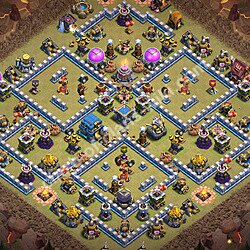 Base plan (layout), Town Hall Level 12 for clan wars (#3607)
