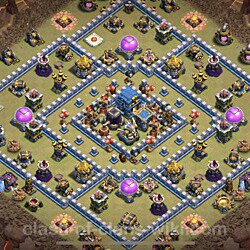 Base plan (layout), Town Hall Level 12 for clan wars (#41)