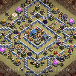 Base plan (layout), Town Hall Level 12 for clan wars (#44)