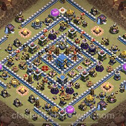 Base plan (layout), Town Hall Level 12 for clan wars (#53)
