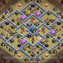 Base plan (layout), Town Hall Level 12 for clan wars (#55)