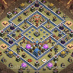 Base plan (layout), Town Hall Level 12 for clan wars (#67)