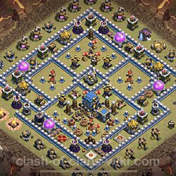 Base plan (layout), Town Hall Level 12 for clan wars (#828)