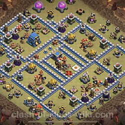 Base plan (layout), Town Hall Level 12 for clan wars (#857)