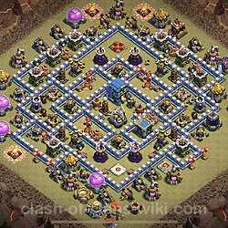 Base plan (layout), Town Hall Level 12 for clan wars (#899)