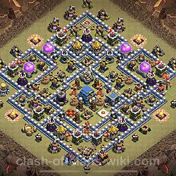 Base plan (layout), Town Hall Level 12 for clan wars (#925)