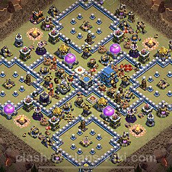 Base plan (layout), Town Hall Level 12 for clan wars (#926)