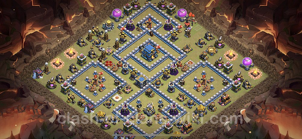 TH12 Max Levels War Base Plan with Link, Anti Everything, Anti 3 Stars, Copy Town Hall 12 CWL Design, #1