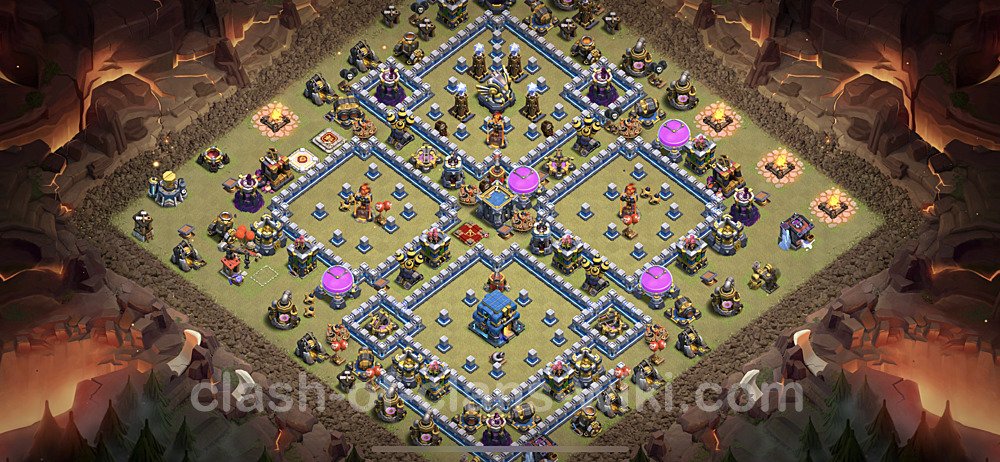 TH12 Max Levels War Base Plan with Link, Anti Everything, Copy Town Hall 12 CWL Design, #23